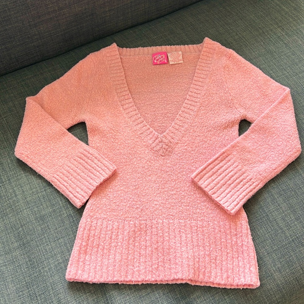 Pink sweater